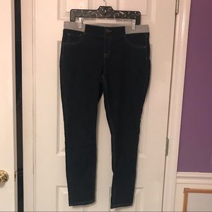 Girls’ Blue Mid-Rise Jeggings